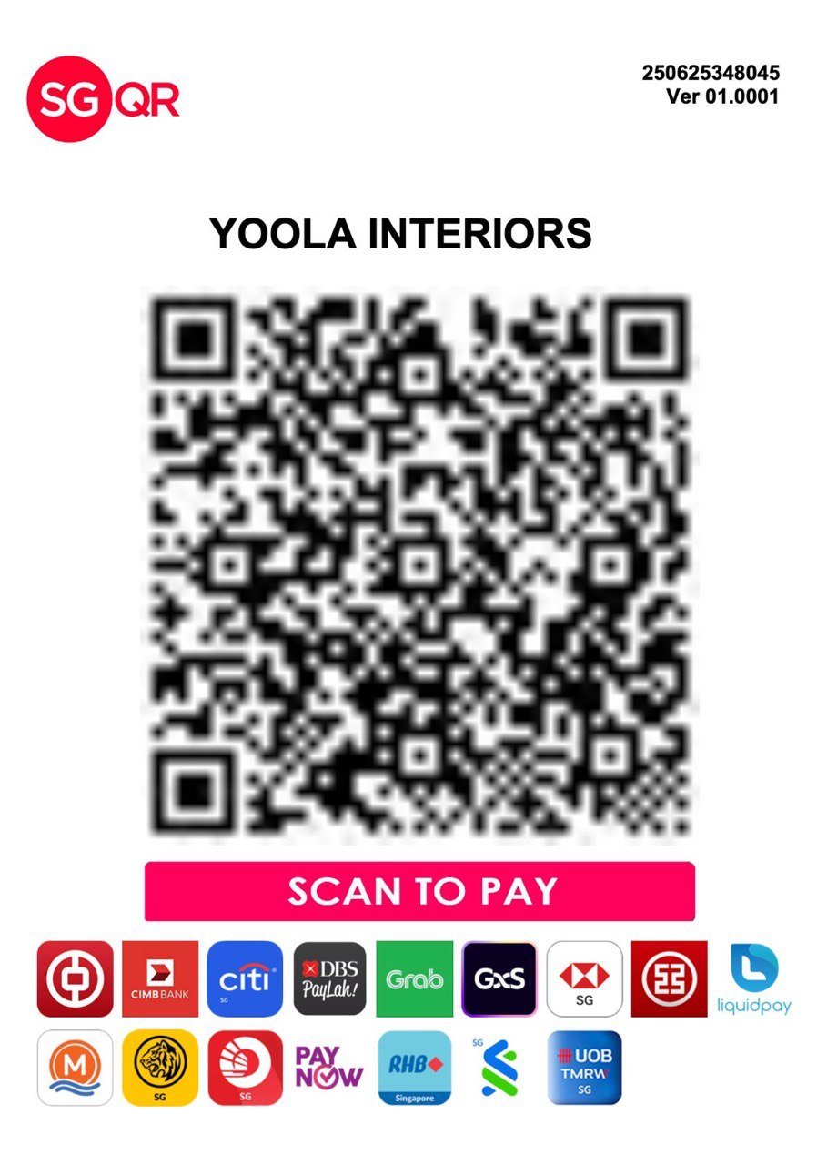 SG QR Code for YOOLA INTERIORS