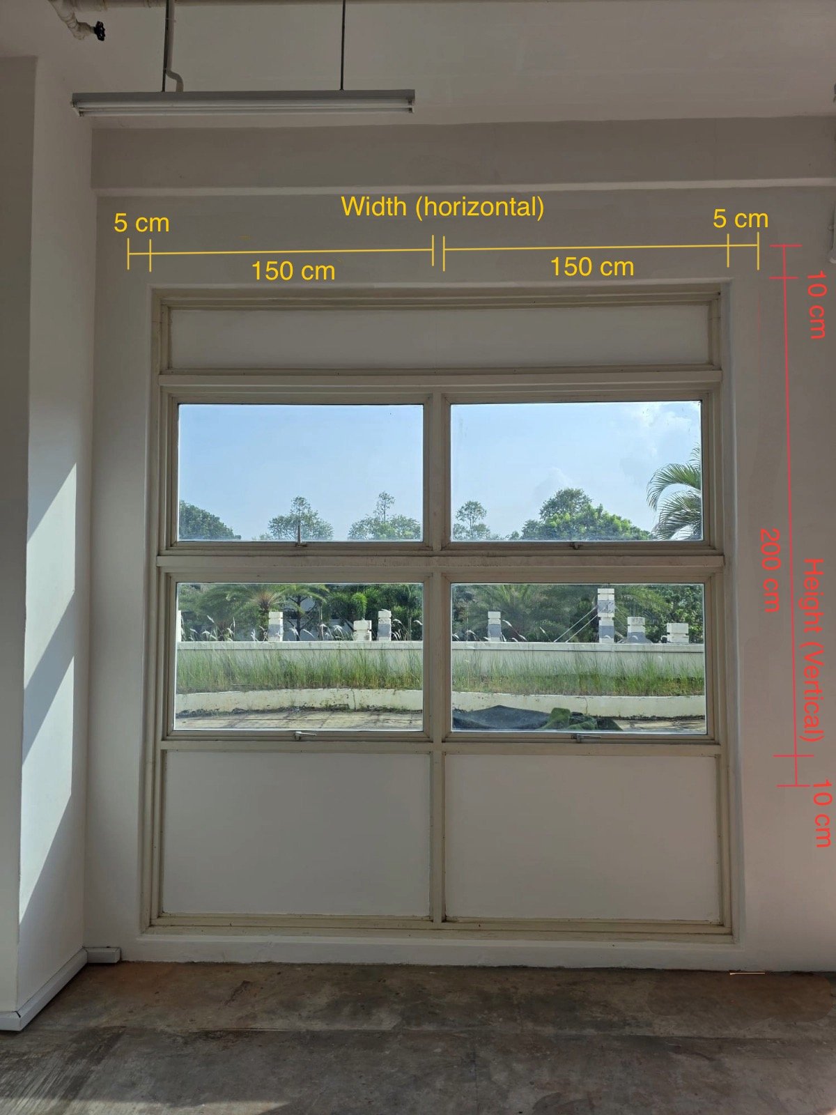 Window Measurement Guide by Yoola Singapore